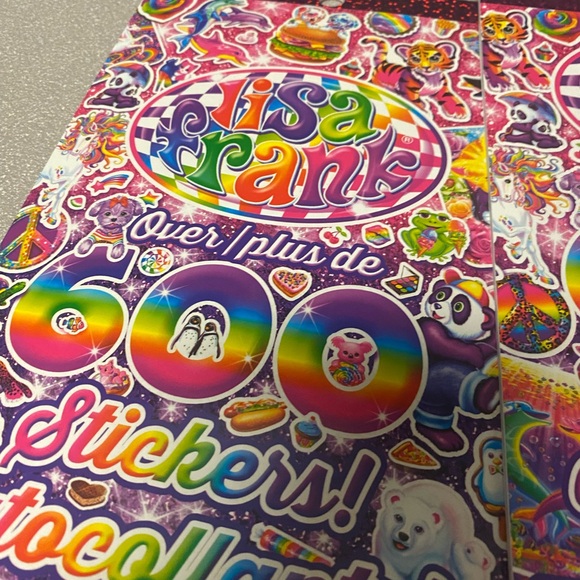 Listing for 2 Lisa Frank sticker booklet. Brand new - Picture 7 of 7